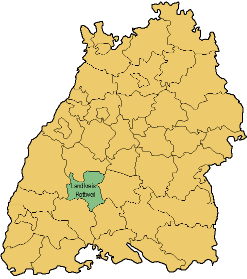Kreis Rottweil in Baden-Wrttemberg